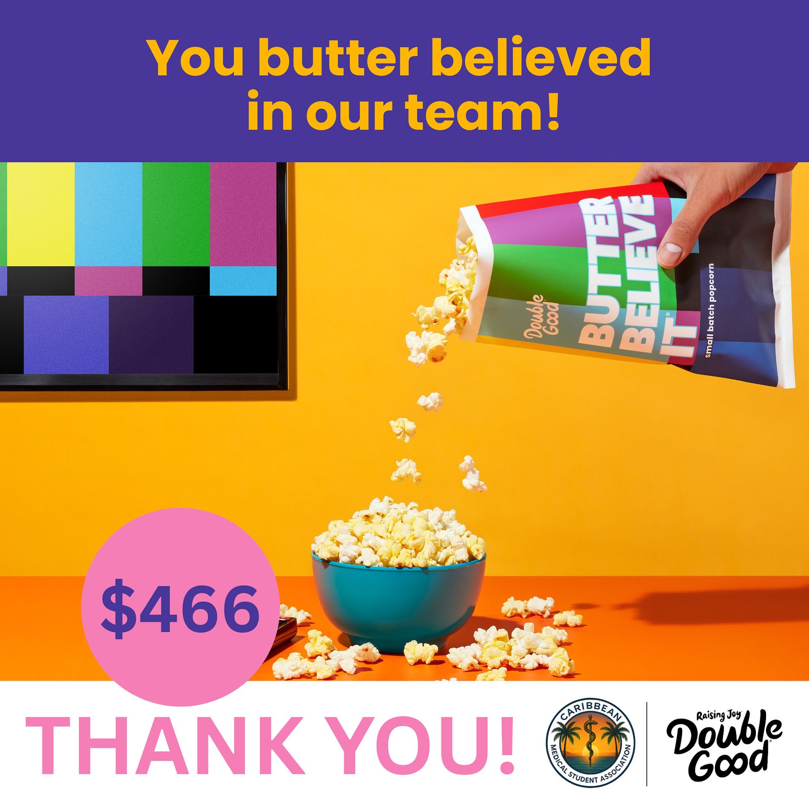 Fundraiser Wrapped: CMSA Nets $233 from Double Good